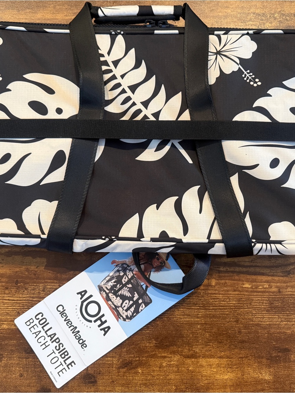 Aloha Collapsible Beach Tote